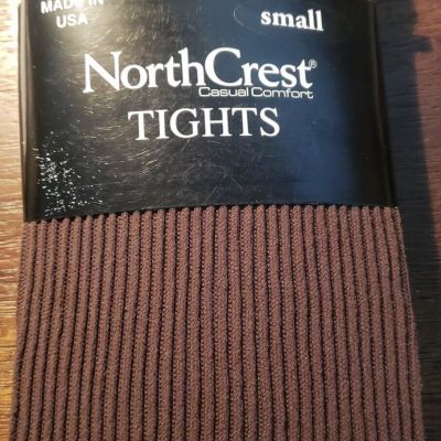 NorthCrest Casual Comfort Tights Brown  Size Small