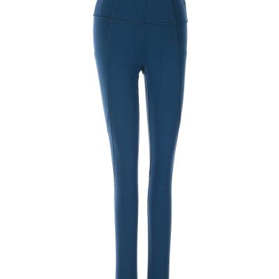 Athleta Women Blue Leggings XXS