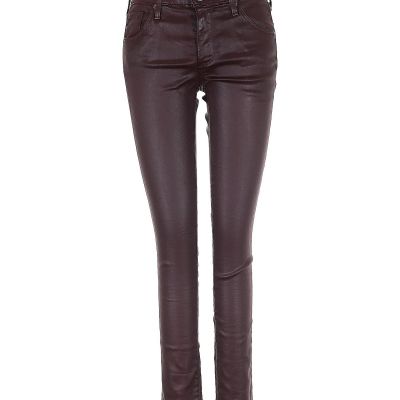 Adriano Goldschmied Women Red Jeggings 26W