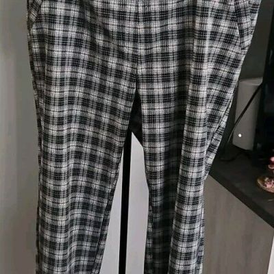 Women's SOHO  Plaid Pants Size 2X