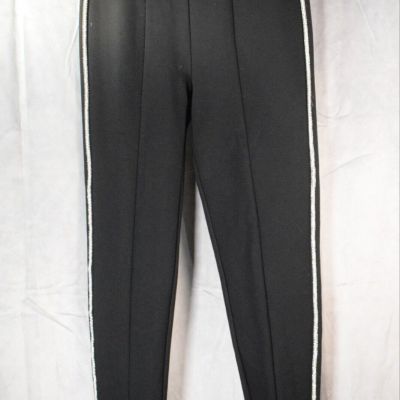 Zara High rise Bock leggings with shiny sides Women’s Size L