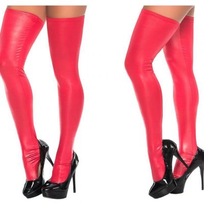 Mapale 1017 Thigh Highs Color Red