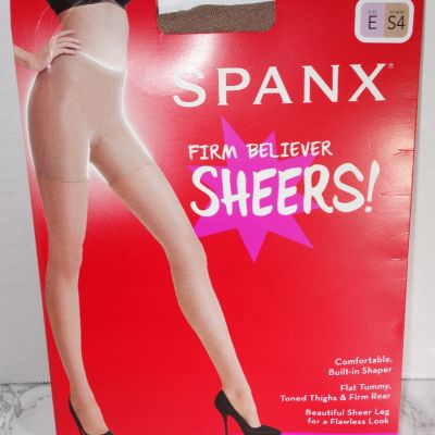 Spanx Firm Believer Shaping Sheers 20211R 20 Denier Leg E-S4 Built In Shaper