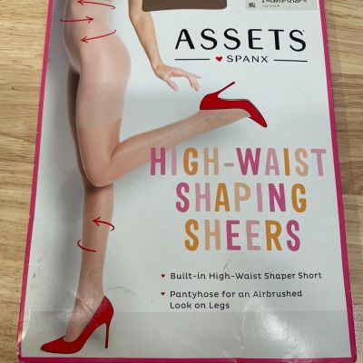 SPANX Assets High Waist Shaping Sheers Size 4 Nude Sarah Blakely