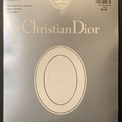 Christian Dior L'Allure Size 3 Pantyhose Ultra Silken Sheer Dior White Control