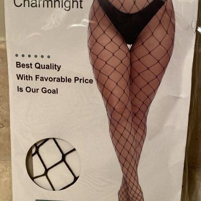 Charmnight Show Live Classic Panty Hose - Size S-XXXL Fishnet No 4542 Single