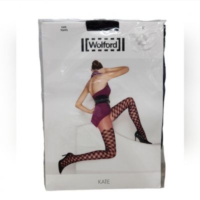 Wolford Kate Tights Size Small Black New