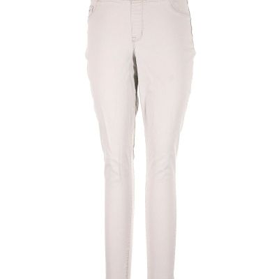 Nine West Women Ivory Jeggings 10