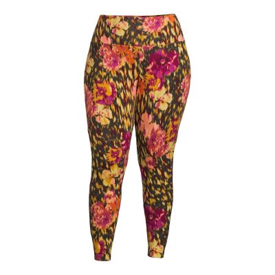 Terra & Sky Women's Plus Size Leggings, Multicolor Size 3X(24W-26W)