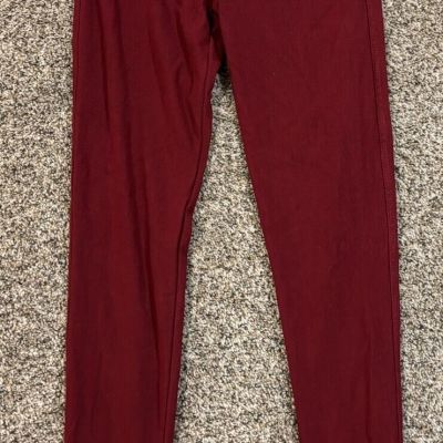 Red Jeggings. One Size.