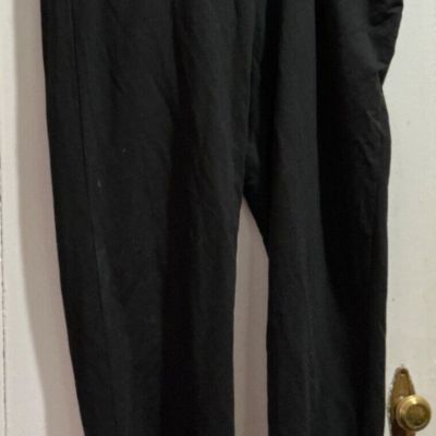 J Jill Pure Jill Black AFFINITY FRENCH TERRY SLIM LEG PANT W/POCKETS PLUS SZ 2X