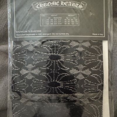 Chrome Hearts Plus Tights Brand New Sealed Size Small