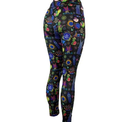 Main Street Electrical Parade Super Soft Leggings Capris or Shorts with Pockets!