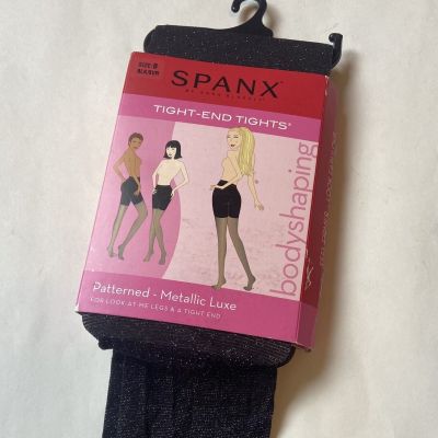 Spandex By Sarah Berkeley Black/Silver Size B Bodyshaping