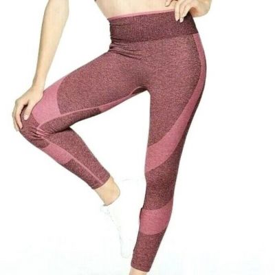 V.S. Pink Seamless Workout Tight Medium  M V.S. legging Luscious Plum Marl