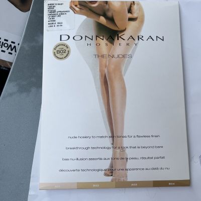 Donna Karan Hosiery The Nudes Sheer to Waist Style A24 Tone B02