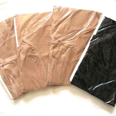 Pantyhose Silky Look and Feel with Shiny Sheer (4 Pairs)