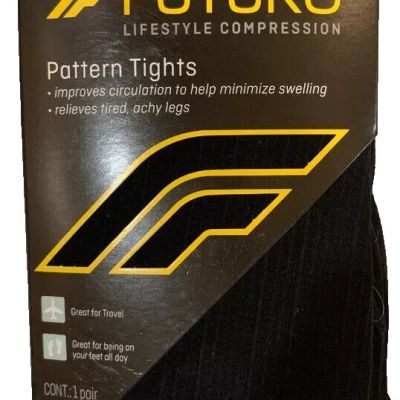 3M FUTURO Pattern Tights - Large Moderate Compression-