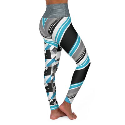 High Waisted Yoga Leggings – NeatBids Custom Design 33