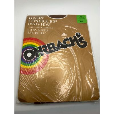 Ohrbachs Pantyhose New Old Stock Vintage Beige Size A