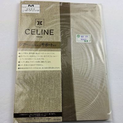 Vintage Celine Paris Sheer Nylon Support Pantyhose Color 26 Japan Size M