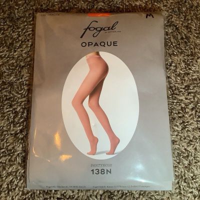 Fogal semi opaque pantyhose, 30 denier, style 138N, color orange, size: M