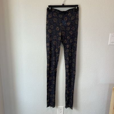 Free People Layered In Lace Leggings Size Medium NWT