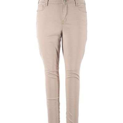 Old Navy Women Brown Jeggings 14