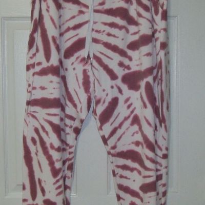 ~ATHLETIC~ Pink Tie-Dye  Pattern Joggers - Size 3X