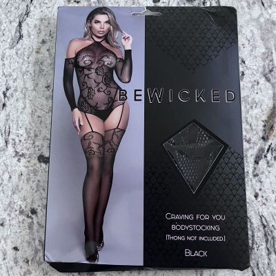 Be Wicked Body Stocking Sexy Lingerie