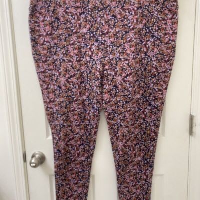 Terra & Sky Women's High Rise Legging Size: 4X (28W-30W) Actual Inseam: 26.75