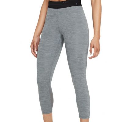 Nike Womens Plus Size Pro Cropped Leggings-2X