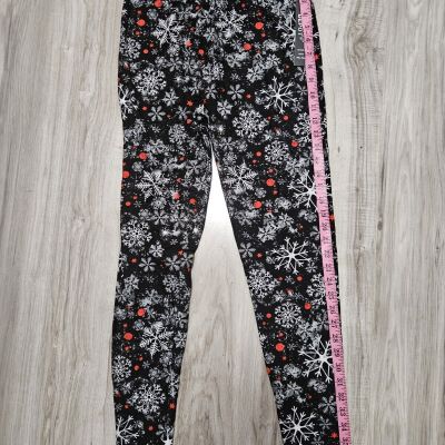 Womens Autumn Winter Ultra Soft Christmas Printed Stretchy Leggings Pants