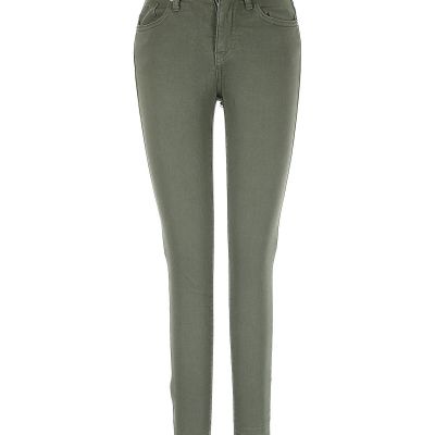 Banana Republic Women Green Jeggings 26 W Petites