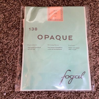 Fogal semi opaque pantyhose, 30 denier, style 138, color rose (pink), size: M