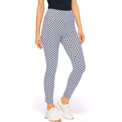 Talbots Everyday Stretch Leggings Womens Size SP NWOT Leafy Dots