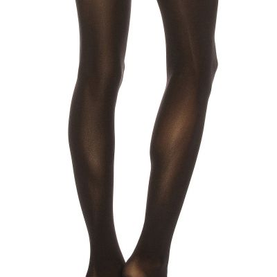 Wolford Velvet De Luxe 66 Comfort Black Tights Size S