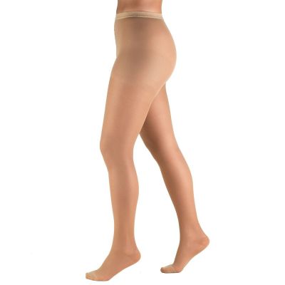 Truform Sheer Pantyhose: 15-20 mmHg M BEIGE (1775BG-M)