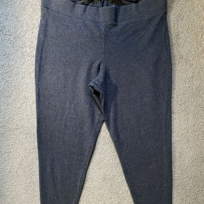 Women’s Torrid Size 2 Gray Cotton Spandex Cropped Leggings