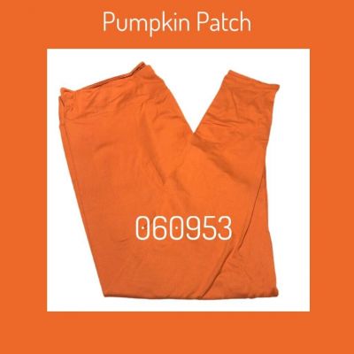 TC2 LuLaRoe ~ SOLID PUMPKIN PATCH ORANGE ~ Leggings SIZES 18+, new in package