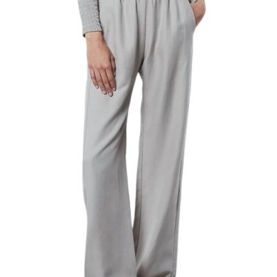 Enza Costa twill everywhere pant in LIMESTONE - size M