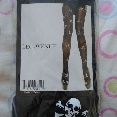 Leg Avenue Skull Tights (90-160lbs)