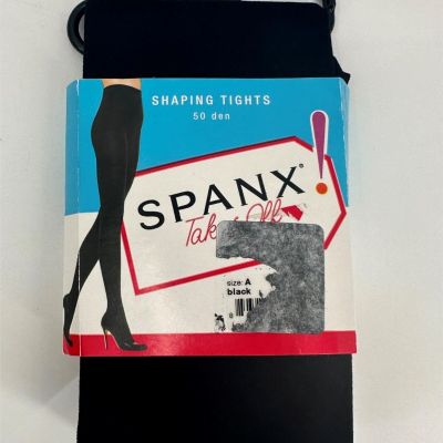 Spanx Shaping tights Black Sz A NEW NWT 960