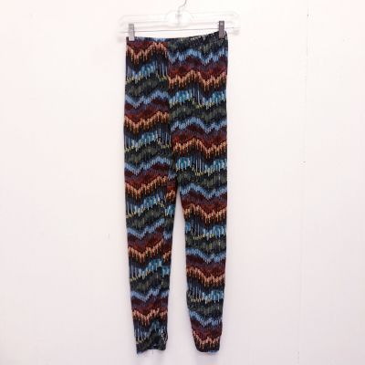 Womens Leggings Multicolor size S by True Rock free shipping Funky Retro