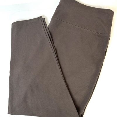 NEW Eileen Fisher Rye Cropped High Waist Leggings Plus Size 1X