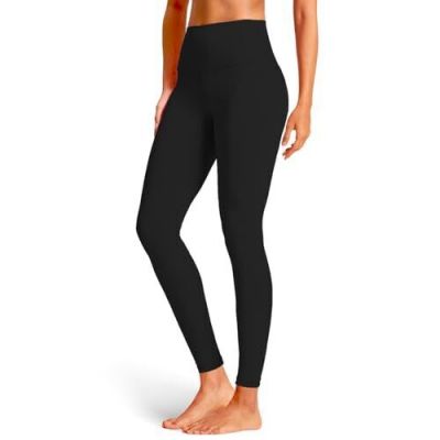 Women's High Waisted Leggings, Tummy Control Workout Gym Yoga X-Small Black