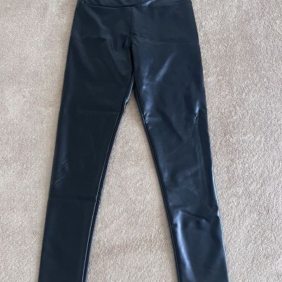 BOOTY GAL Faux Leather Leggings For Women High Waist Pants Size  Small