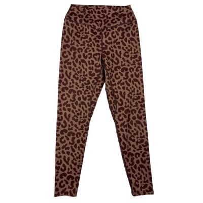 Balance Athletica Leggings Womens Medium Kingdom Collection Leopard Print