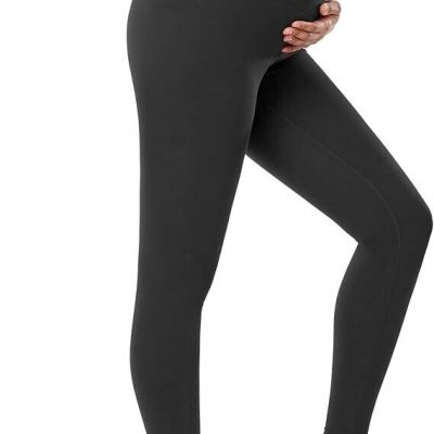 Maternity Leggings Over The Belly Soft Non-See-Through Workout Yoga Pants