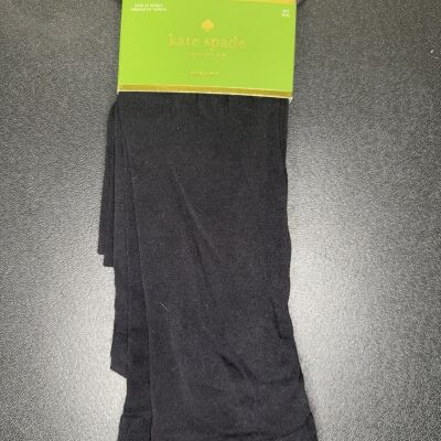 Kate Spade Ladies Black Tights Size M/L Nylon Blend